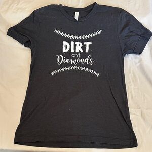 Women’s Black Graphic Tee